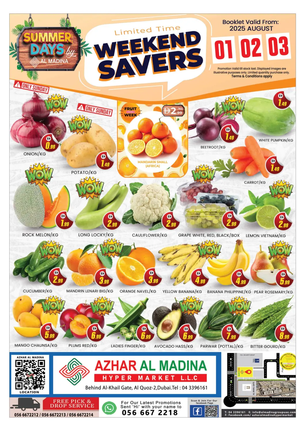 UAE - Dubai AL MADINA (Dubai) offers in D4D Online. AZHAR AL MADINA - AL QOUZ. . Till 3rd August