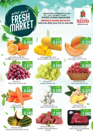 Oman - Sohar Nesto Hyper Market   offers in D4D Online. Fresh Market. . Till 29th June
