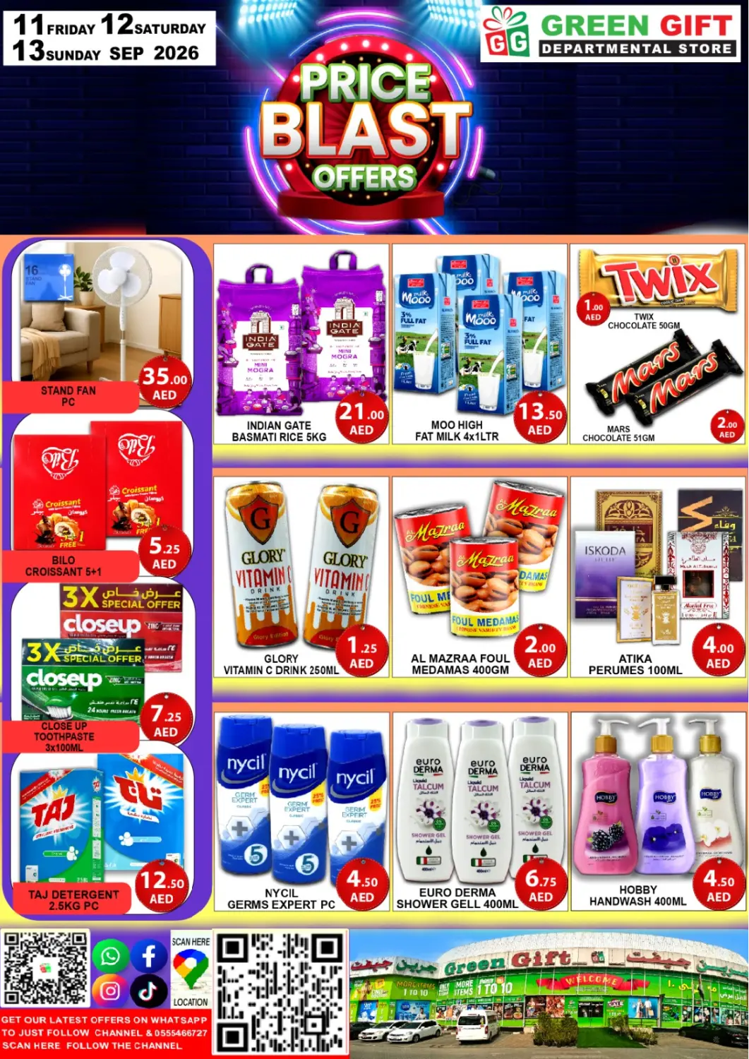UAE - Dubai Green Gift Department Store offers in D4D Online. Al Quoz Industrial Area-1,Dubai. . Till 13th September