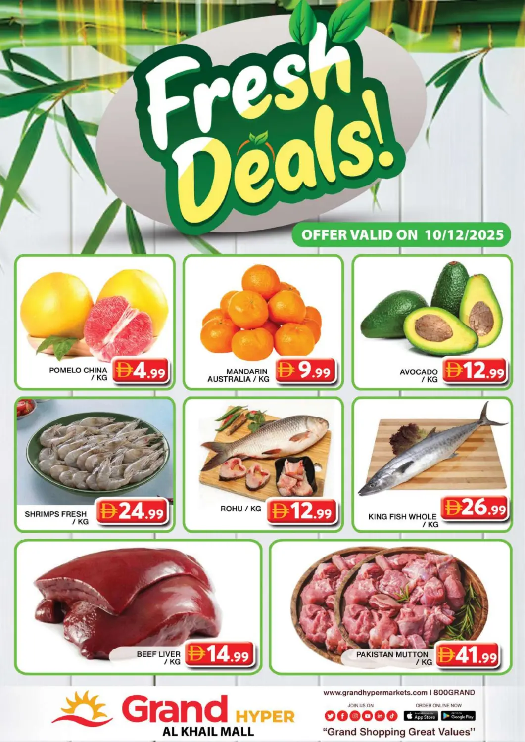 UAE - Dubai Grand Hyper Market offers in D4D Online. Al Khail Mall - Dubai. . Only On 10th December