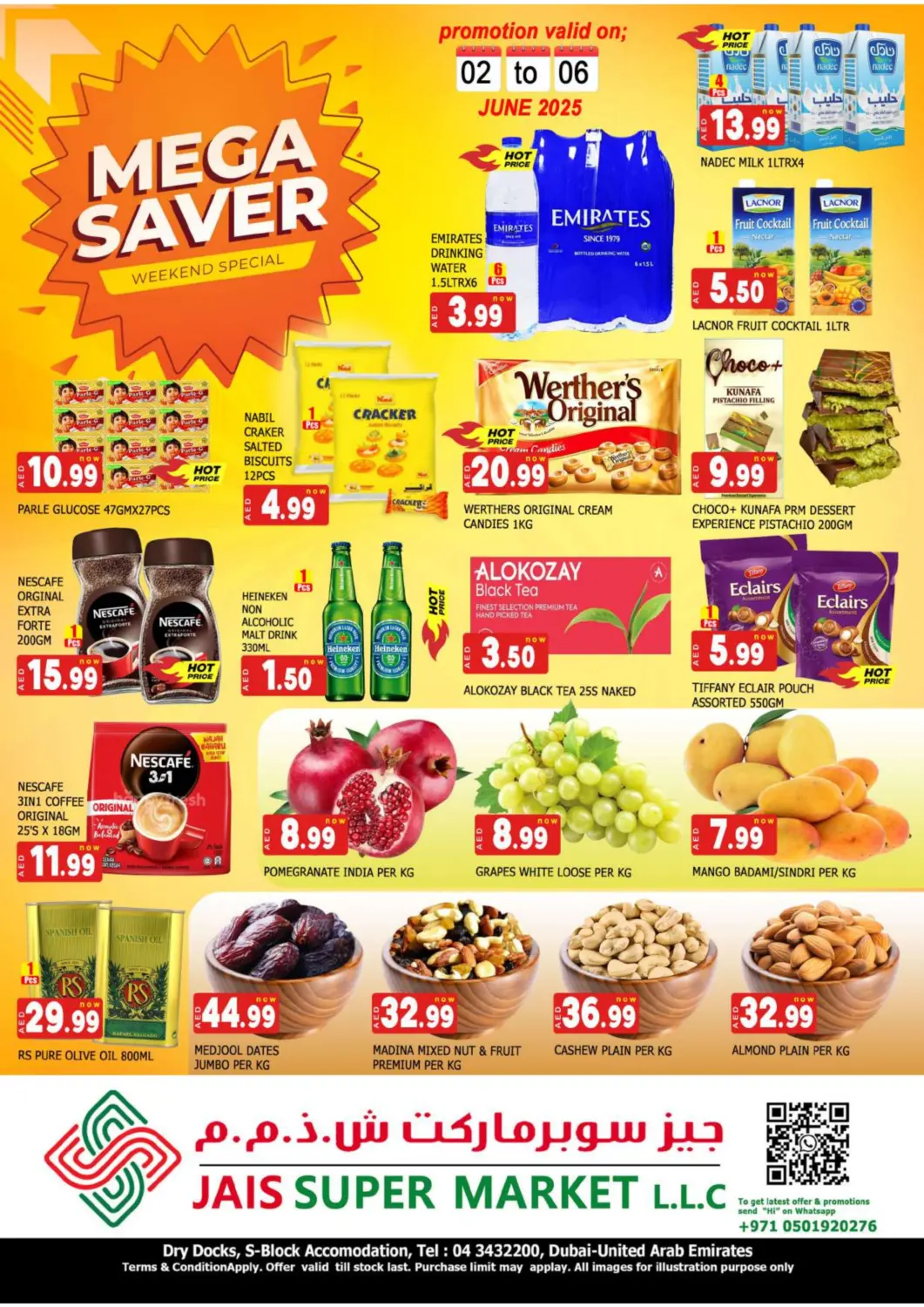 UAE - Dubai AL MADINA (Dubai) offers in D4D Online. Jais Supermarket - Dry Docks. . Till 6th June