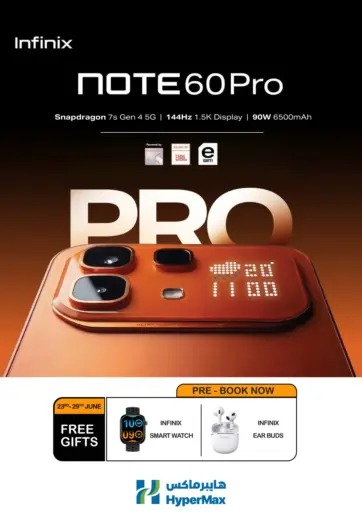 Infinix Note60 Pro - Pre-Book Now