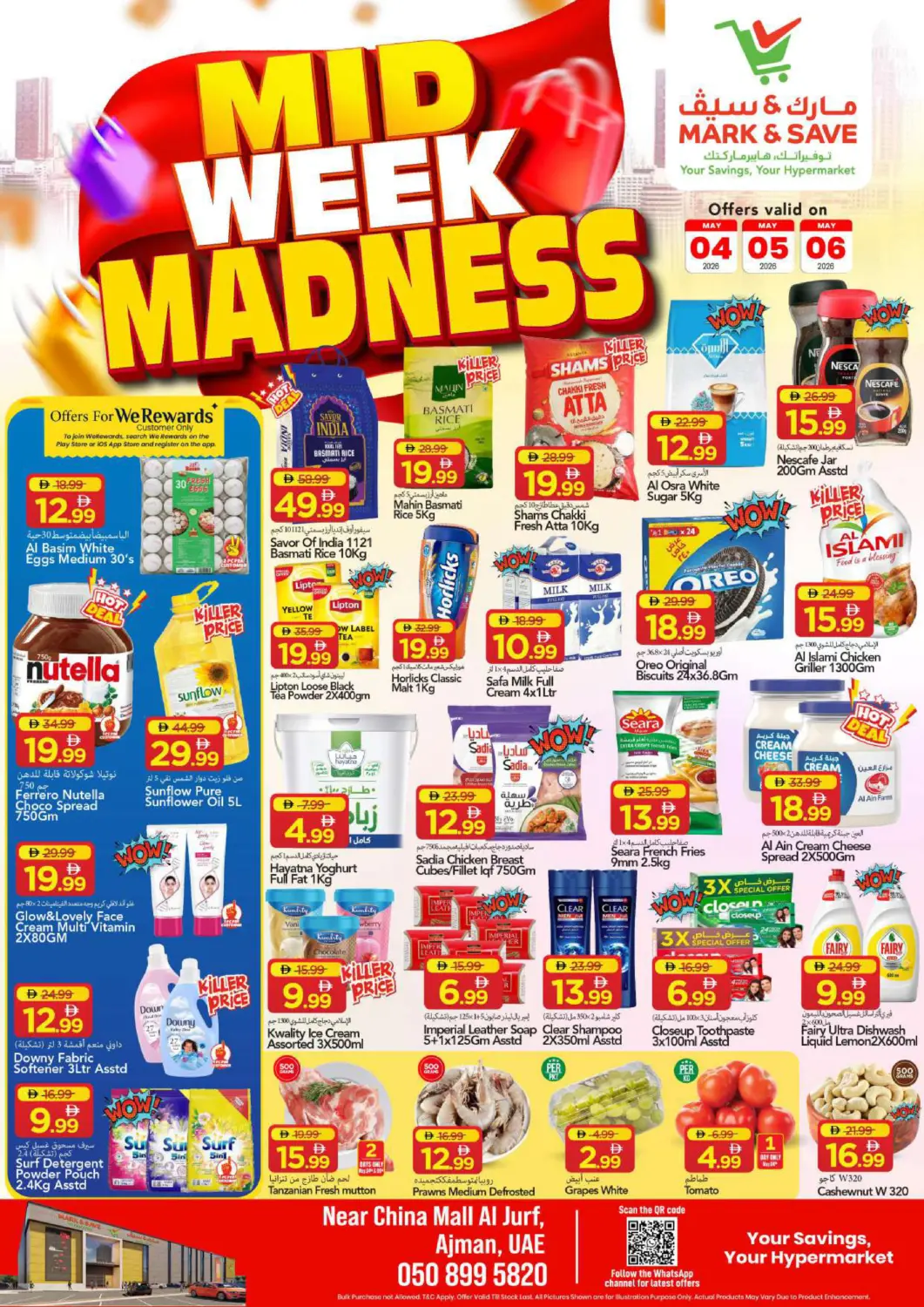 UAE - Sharjah / Ajman Mark & Save offers in D4D Online. Al Jurf ,Ajman. . Till 6th May