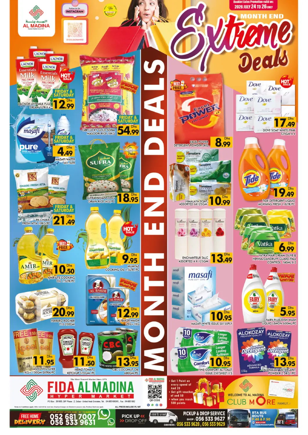 UAE - Dubai AL MADINA (Dubai) offers in D4D Online. Fida Al Madina -DIP 2. . Till 26th July