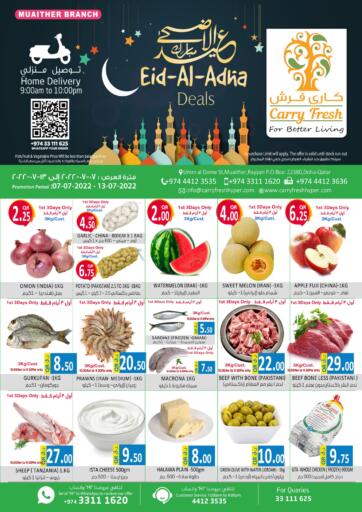 Qatar - Al-Shahaniya Carry Fresh Hypermarket offers in D4D Online. Eid AL Adha deals @ Muaither. . Till 13th July