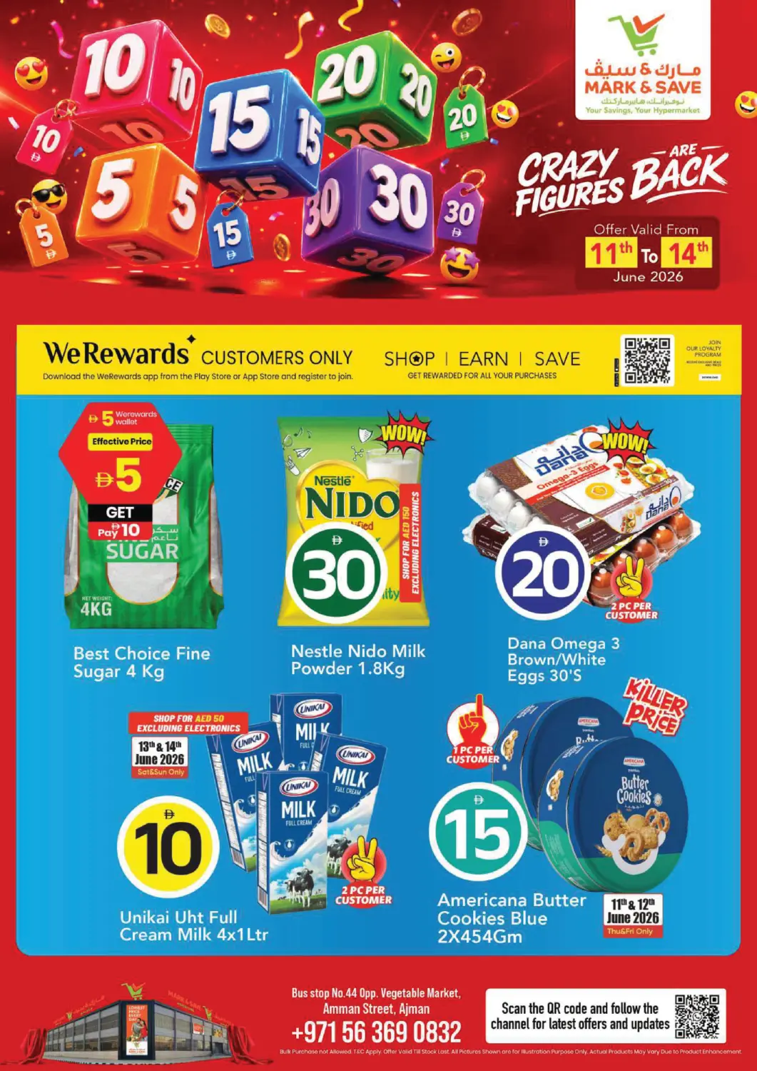UAE - Sharjah / Ajman Mark & Save offers in D4D Online. Amman Street - Ajman. . Till 14th June