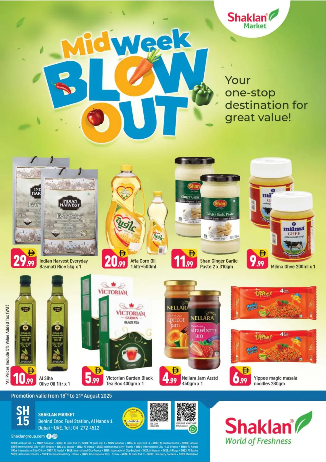 UAE - Dubai Shaklan  offers in D4D Online. Al Nahda 1 , Dubai. . Till 21st August