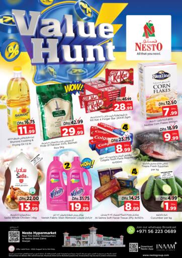 UAE - Fujairah Nesto Hypermarket offers in D4D Online. Al Nabba Street Zahra - Sharjah. . Till 3rd August