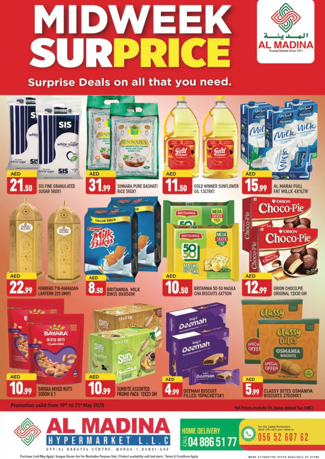 UAE - Dubai AL MADINA (Dubai) offers in D4D Online. Al Warqa 1, Dubai. . Till 21st May