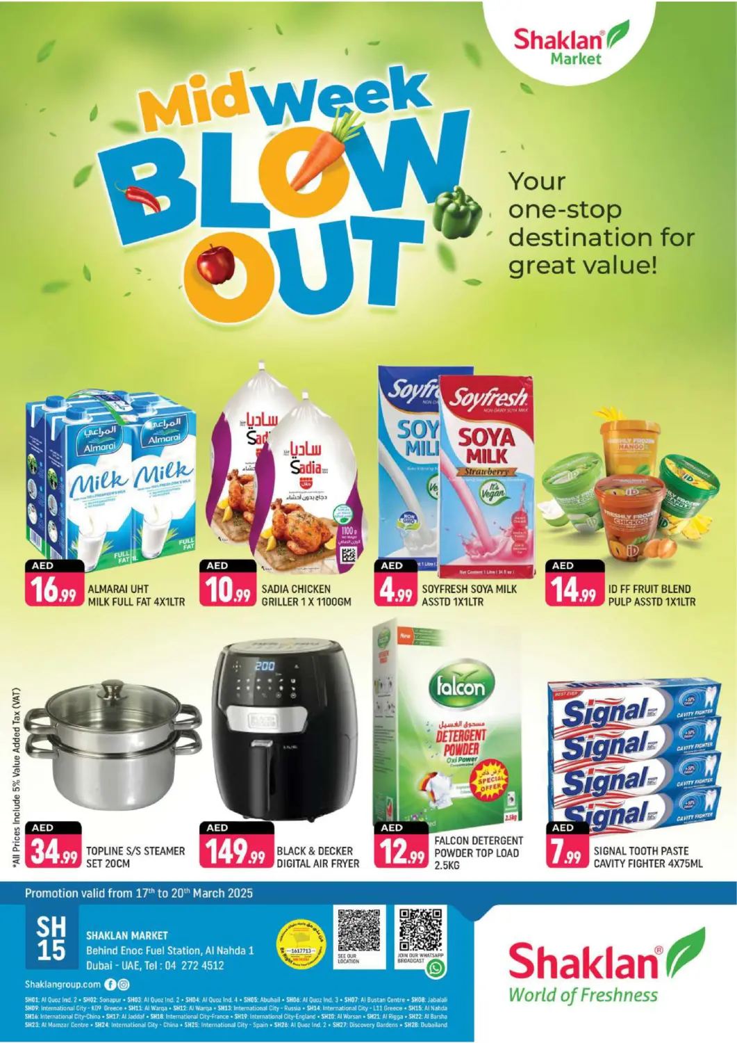 UAE - Dubai Shaklan  offers in D4D Online. Behind Enoc Fuel Station, Al Nahda 1. . Till 20th March