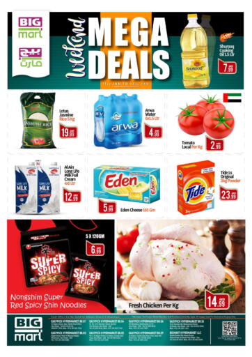 UAE - Abu Dhabi BIGmart offers in D4D Online. Mega Deals. . Till 14th January