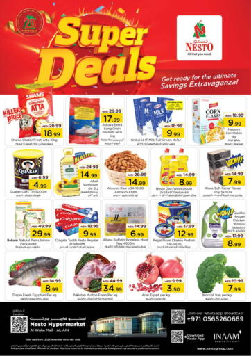 UAE - Al Ain Nesto Hypermarket offers in D4D Online. Al Waha Mall- Al Ain. . Till 6th November