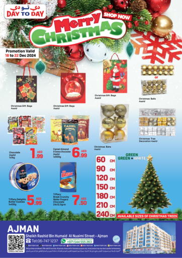 UAE - Sharjah / Ajman Day to Day Department Store offers in D4D Online. Merry Christmas. . Till 22nd December