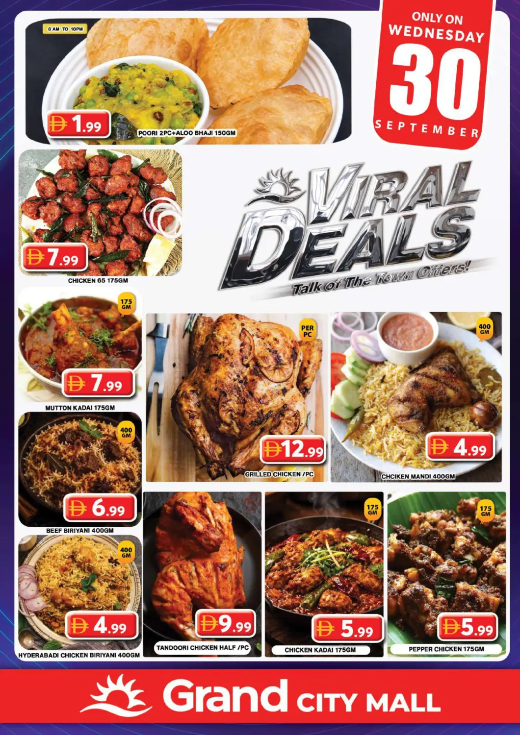 UAE - Dubai Grand Hyper Market offers in D4D Online. Grand City Mall -Dubai. . Only On 30th September