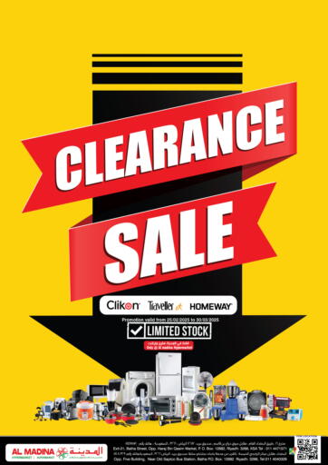 Clearance Sale