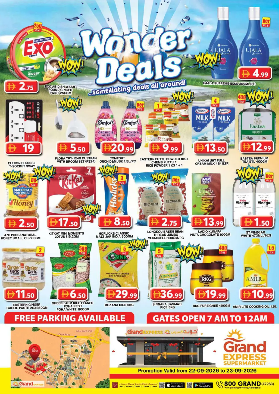 UAE - Dubai Grand Hyper Market offers in D4D Online. Grand Express Supermarket. . Till 23rd September