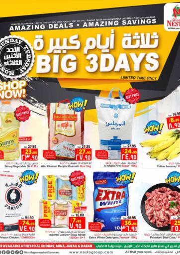 KSA, Saudi Arabia, Saudi - Jubail Nesto offers in D4D Online. Big 3 Days. . Till 16th November