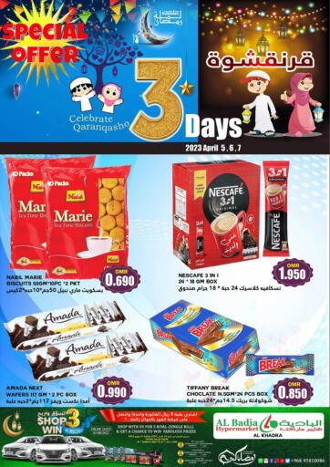 Oman - Muscat AL Badia Hypermarket offers in D4D Online. 3 Days Offer. . Till 7th April