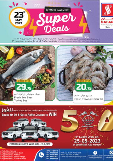 Qatar - Doha Safari Hypermarket offers in D4D Online. Super Deals. . Only On 23rd May