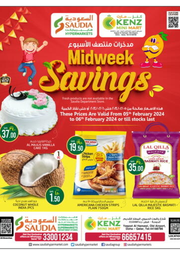 Qatar - Al Rayyan Kenz Mini Mart offers in D4D Online. Midweek Savings. . Till 6th Febraury