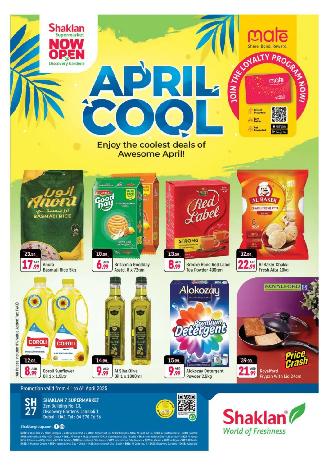 UAE - Dubai Shaklan  offers in D4D Online. Zen 4, 13 - Jebel Ali Village. . Till 6th April