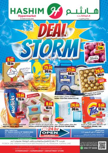 UAE - Sharjah / Ajman Hashim Hypermarket offers in D4D Online. Deal Storm. . Till 13th March