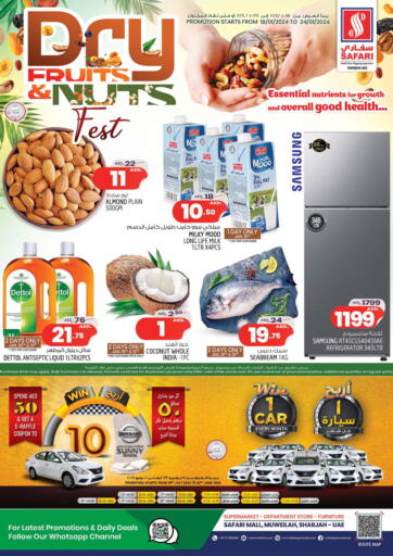 UAE - Sharjah / Ajman Safari Hypermarket  offers in D4D Online. Dry Fruit & Nuts. . Till 24th January