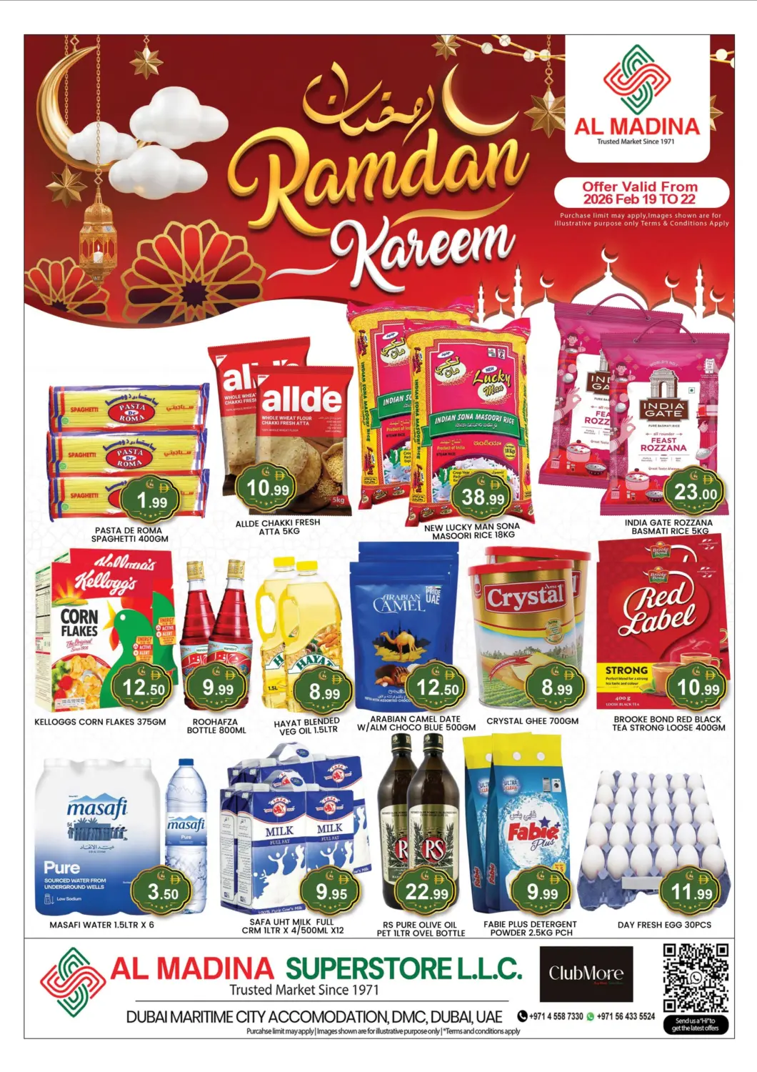 UAE - Dubai AL MADINA (Dubai) offers in D4D Online. Maritime City - Dubai. . Till 22nd February