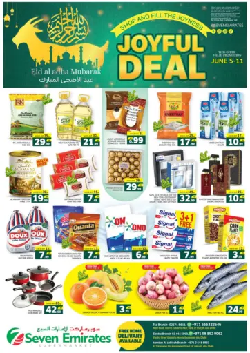 الامارات السبع سوبر ماركت - صفقة سعيدة in UAE Offers - الإمارات العربية المتحدة صفقة سعيدة