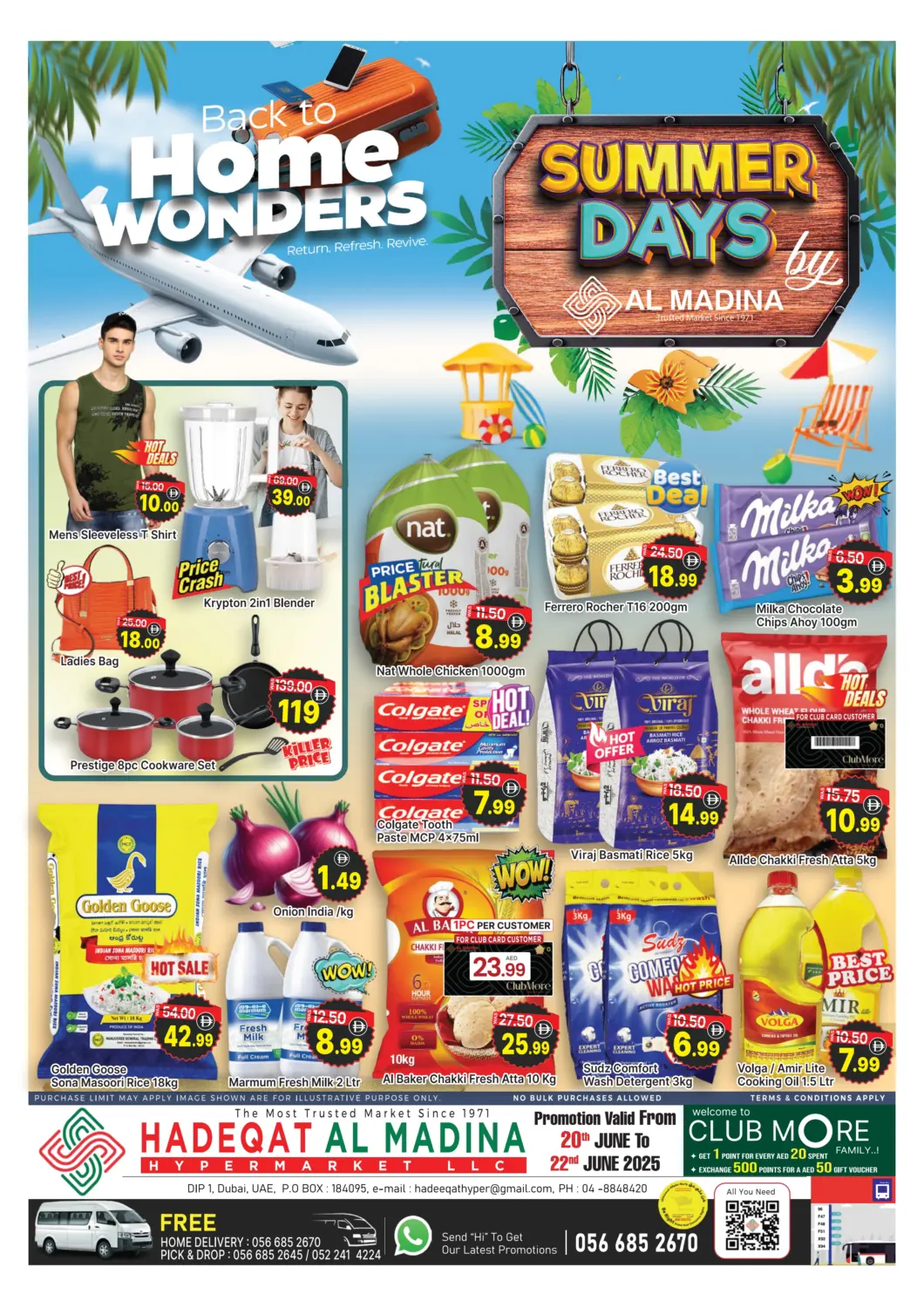 UAE - Dubai AL MADINA (Dubai) offers in D4D Online. Hadeqat Al Madina - DIP 1. . Till 22nd June