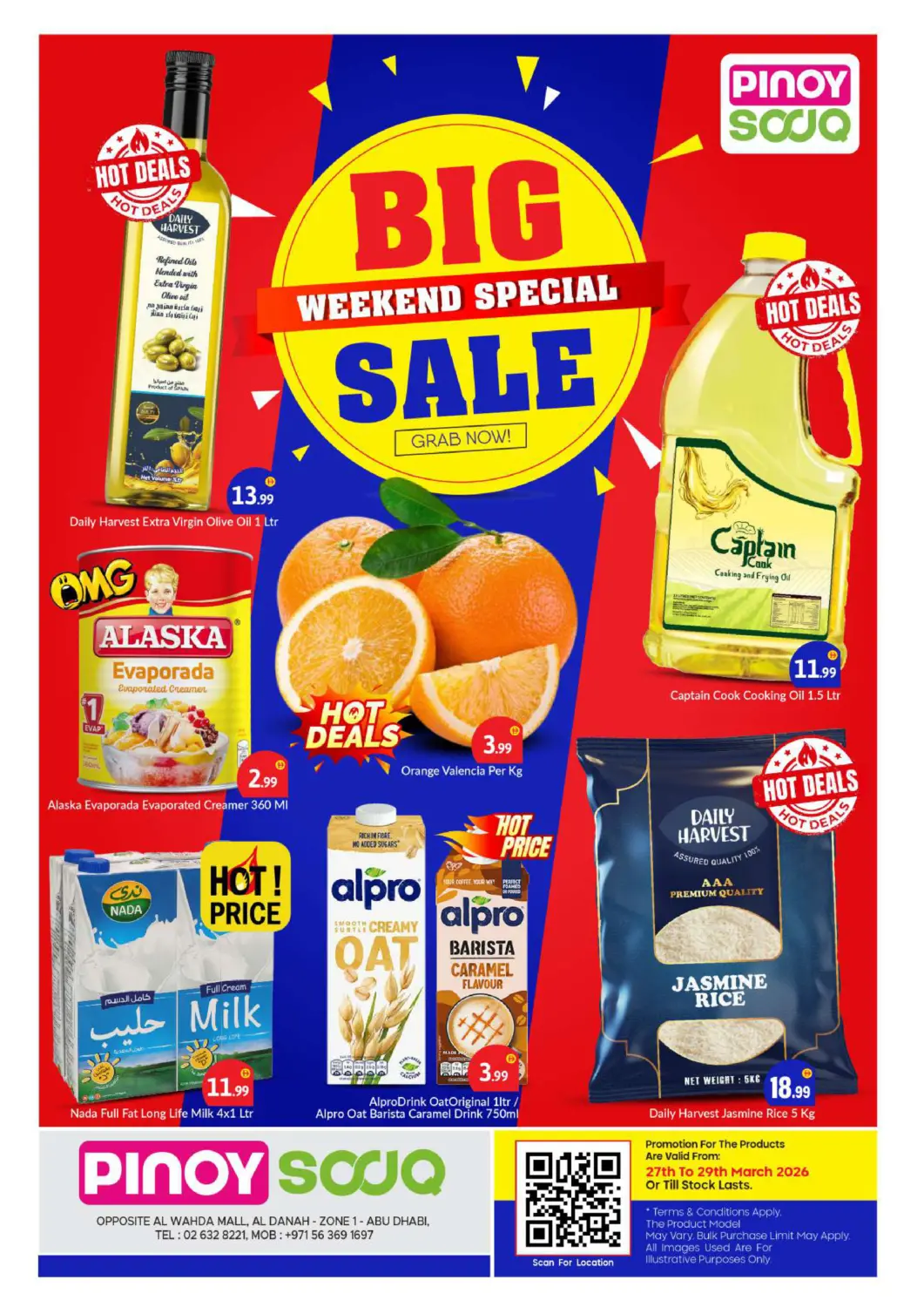 عروض بيج مارت الإمارات العربية المتحدة , الامارات - أبو ظبي في دي٤دي أونلاين. الوحدة مول - ابو ظبي. . حتى ٢٩ مارس