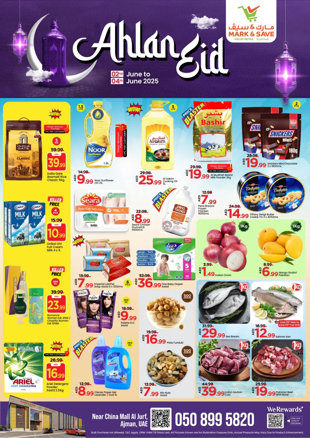UAE - Sharjah / Ajman Mark & Save offers in D4D Online. Al Jurf ,Ajman. . Till 4th June