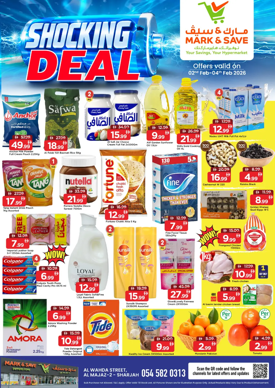 UAE - Sharjah / Ajman Mark & Save offers in D4D Online. Al Wahda Street -Sharjah. . Till 4th February