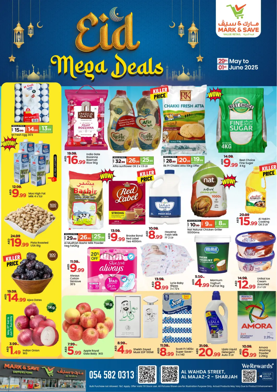 UAE - Sharjah / Ajman Mark & Save offers in D4D Online. Al Wahda Street, Al Majaz-2 - Sharjah. . Till 1st June