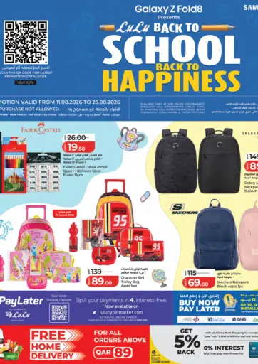 Back To School, Back To Happiness