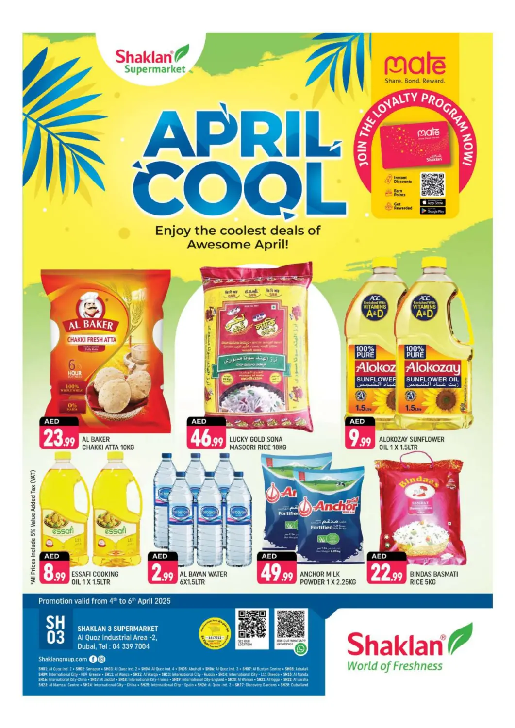 UAE - Dubai Shaklan  offers in D4D Online. Street No. 12, Al Quoz - Ind 2, Dubai.. . Till 6th April