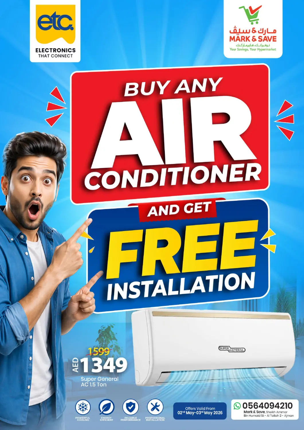 UAE - Sharjah / Ajman Mark & Save offers in D4D Online. Al Tallah-Ajman. . Till 3rd May