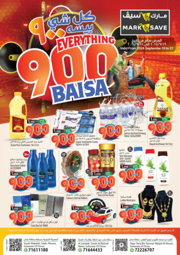 Oman - Muscat MARK & SAVE offers in D4D Online. Everything 900 Baisa. . Till 21st September