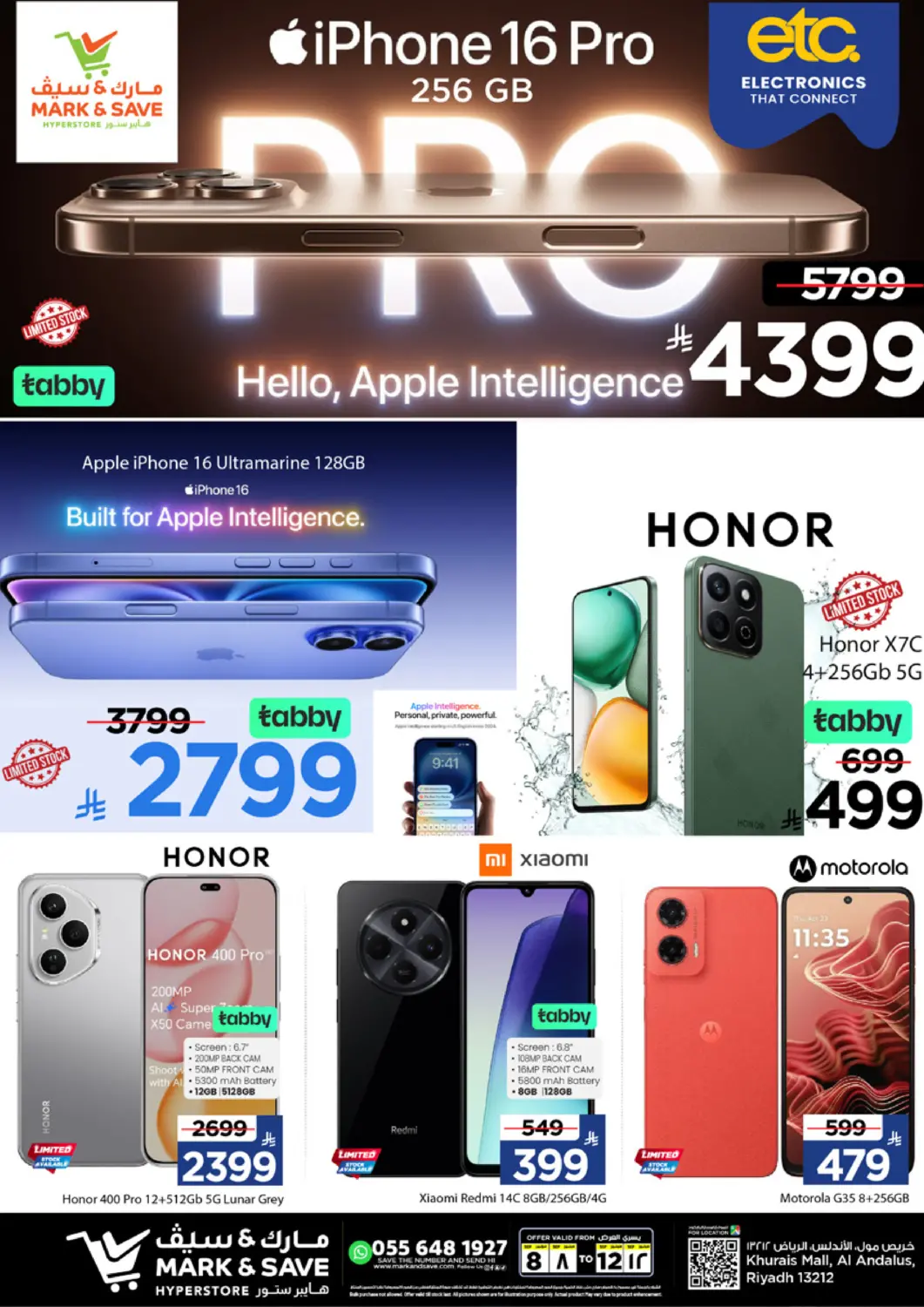 KSA, Saudi Arabia, Saudi - Riyadh Mark & Save offers in D4D Online. Hello, Apple Intelligence. . Till 12th September