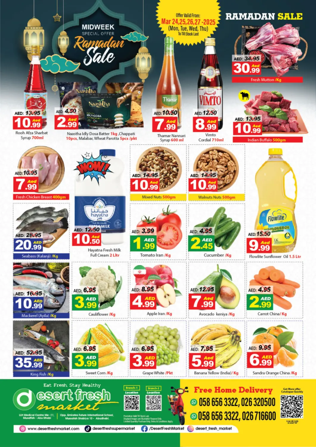 UAE - Abu Dhabi DESERT FRESH MARKET  offers in D4D Online. Ramadan Sale. . Till 27th March