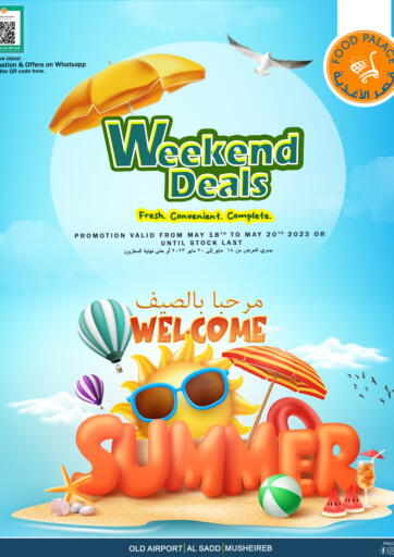Qatar - Doha Food Palace Hypermarket offers in D4D Online. Weekend Deals. . Till 20th may