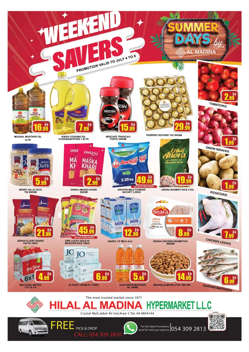 UAE - Dubai AL MADINA (Dubai) offers in D4D Online. HILAL AL MADINA - CRYSTAL MALL. . Till 6th July
