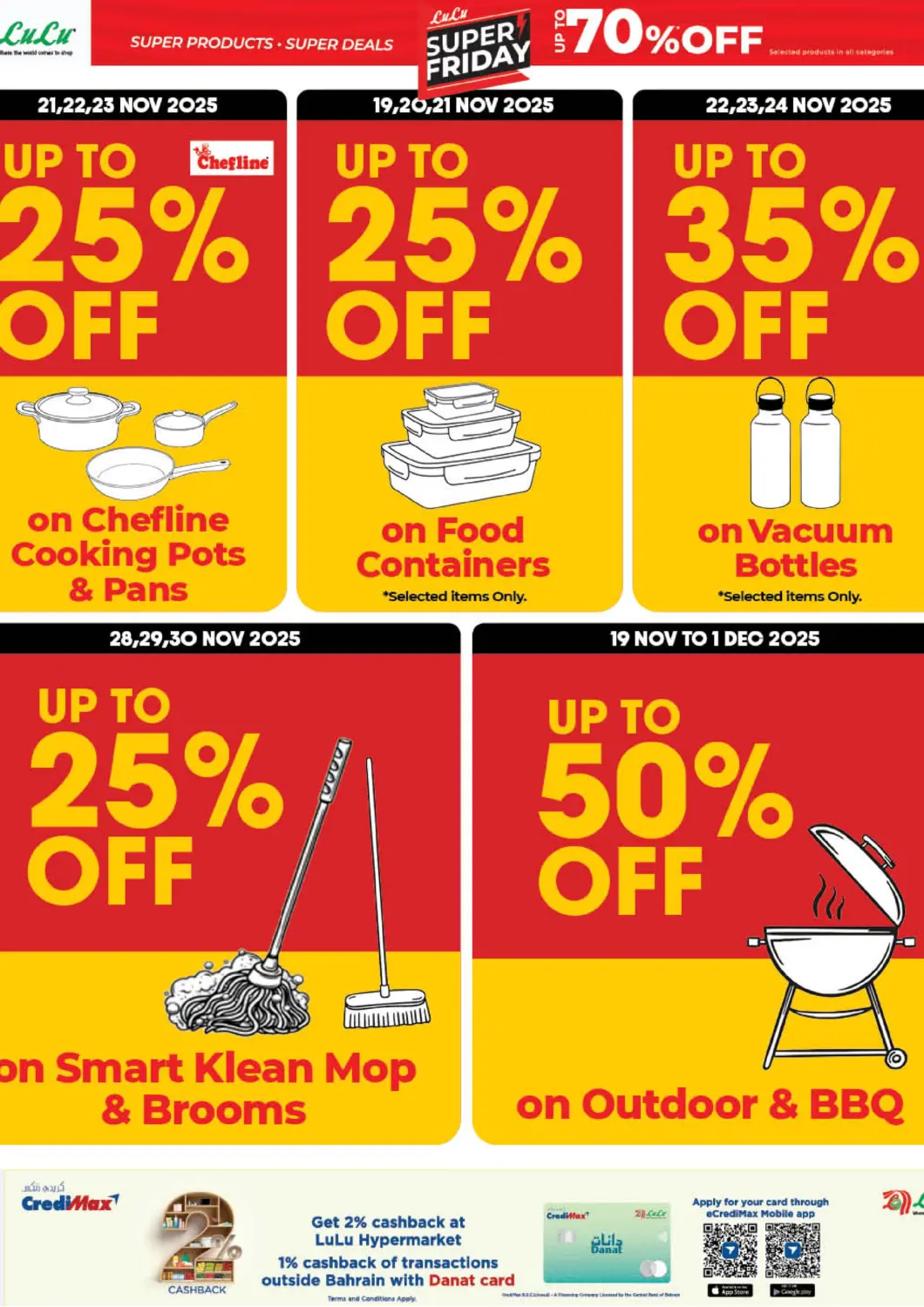 Bahrain LuLu Hypermarket offers in D4D Online. Super Friday. . Till 6th December