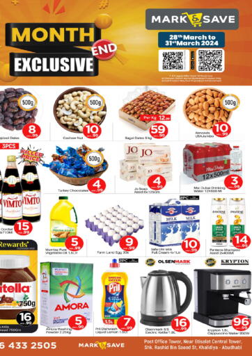 UAE - Abu Dhabi Mark & Save offers in D4D Online. Khalidiyah, Abu Dhabi. . Till 31st March
