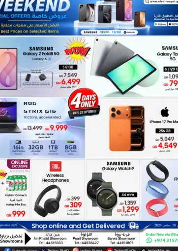 Weekend Special Offers