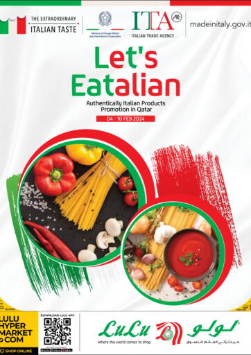 Qatar - Al Rayyan LuLu Hypermarket offers in D4D Online. Let's Eatalian. . Till 10th February