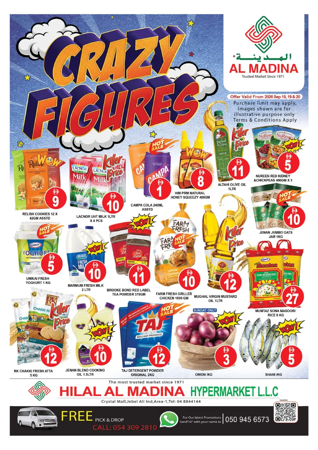 UAE - Dubai AL MADINA (Dubai) offers in D4D Online. Hilal Al Madina,Crystal Mall-Dubai. . Till 20th September