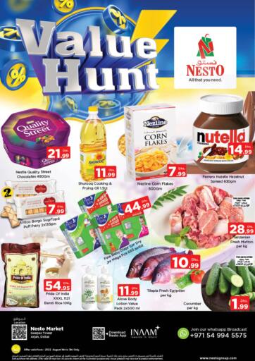UAE - Umm al Quwain Nesto Hypermarket offers in D4D Online. Arjan-Dubai. . Till 03rd August