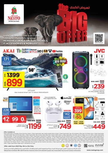 UAE - Al Ain Nesto Hypermarket offers in D4D Online. The big Offer. . Till 21st May