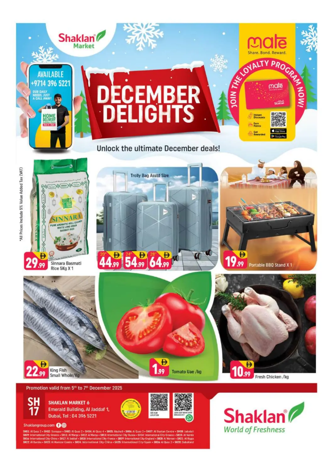 UAE - Dubai Shaklan  offers in D4D Online. Emerald Jadaf 1, Al Jaddaf, Dubai.. . Till 7th December